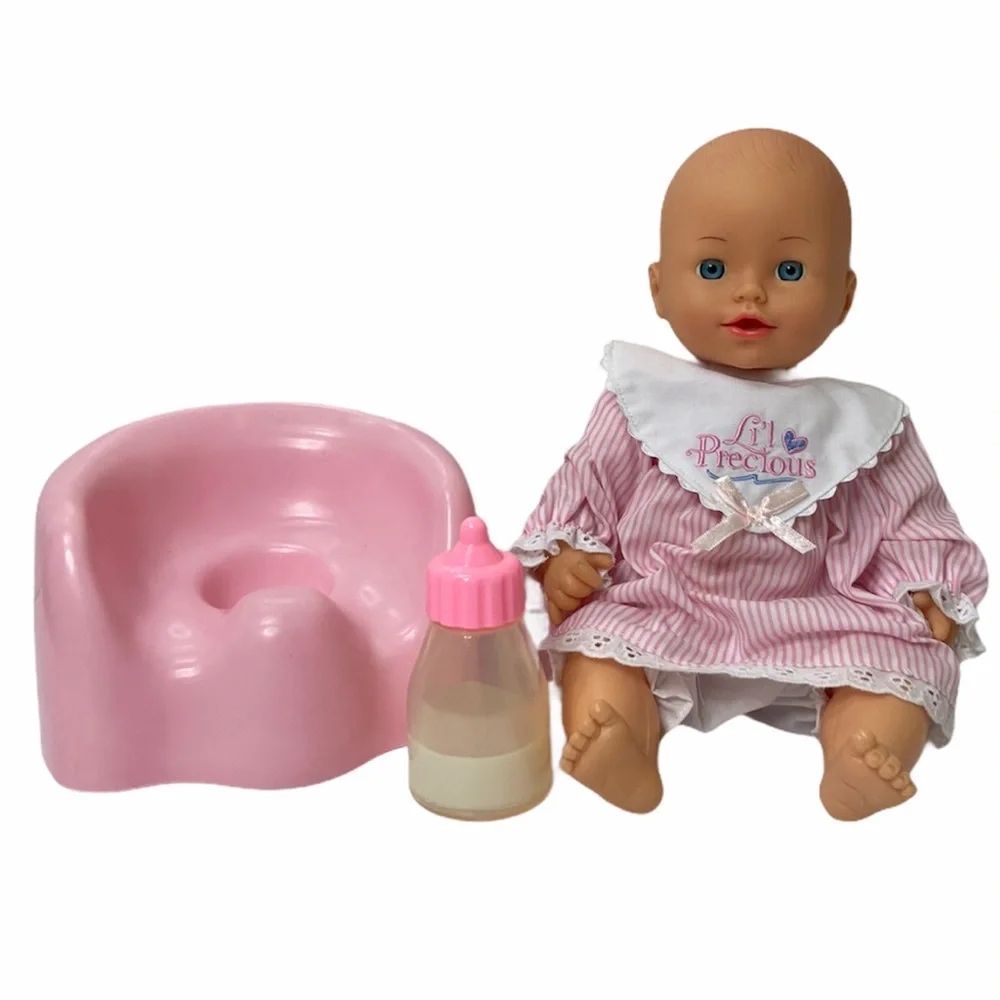 Potty Training Baby Doll, Potty & Bottle Set